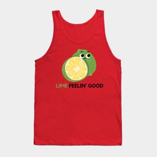 Lime Feeling Good - Cute Lime Tank Top